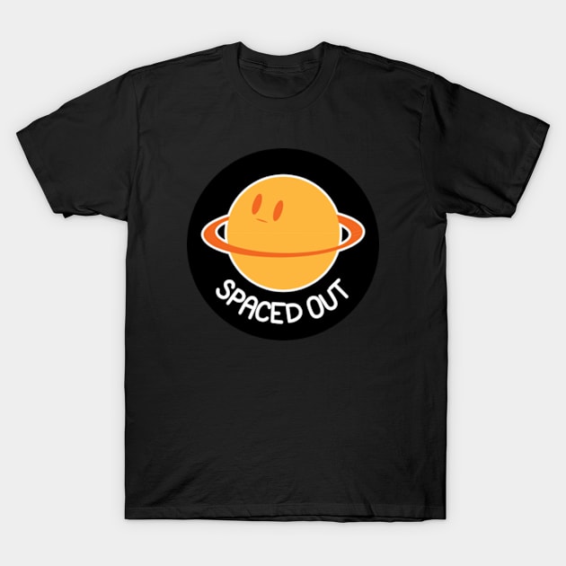 Spaced Out - Saturn T-Shirt by JadedOddity